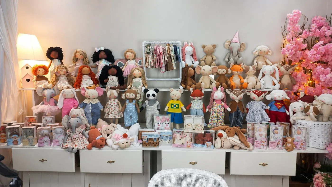 Coleção completa da Fantástica Fábrica de Bonecas e Bichinhos